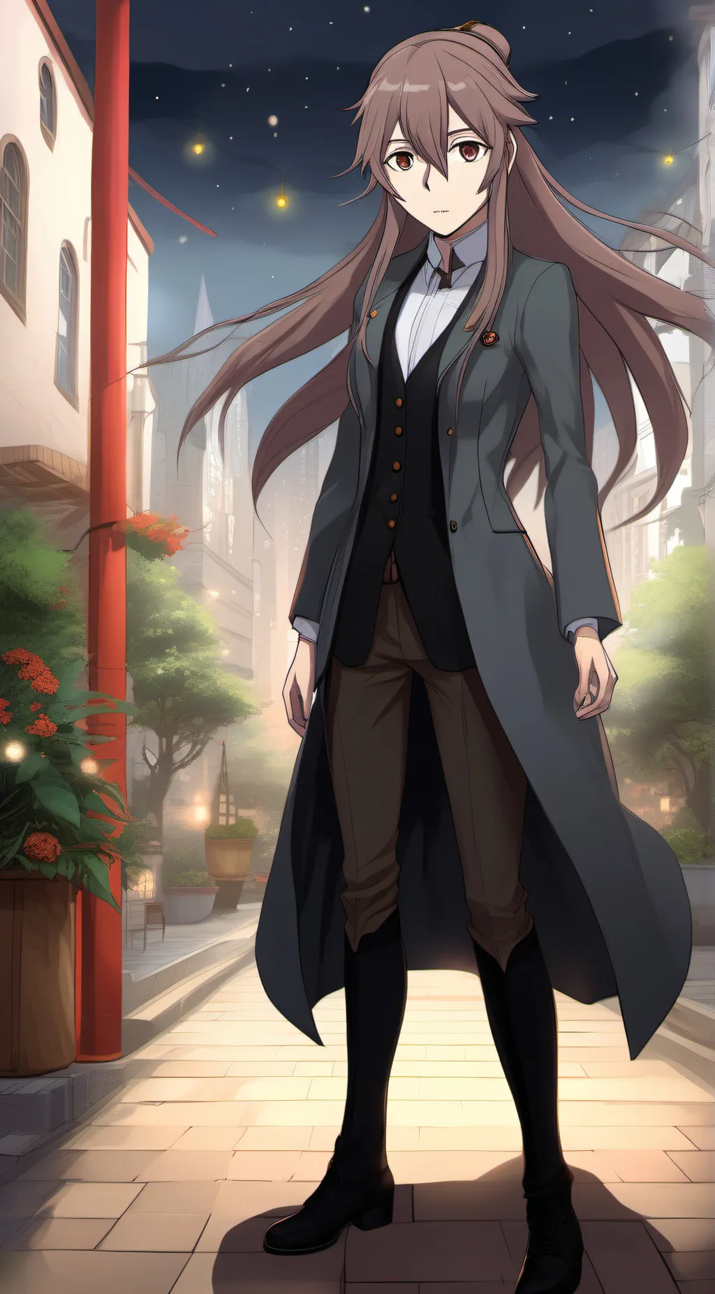 ai character: Sabrina hollow background