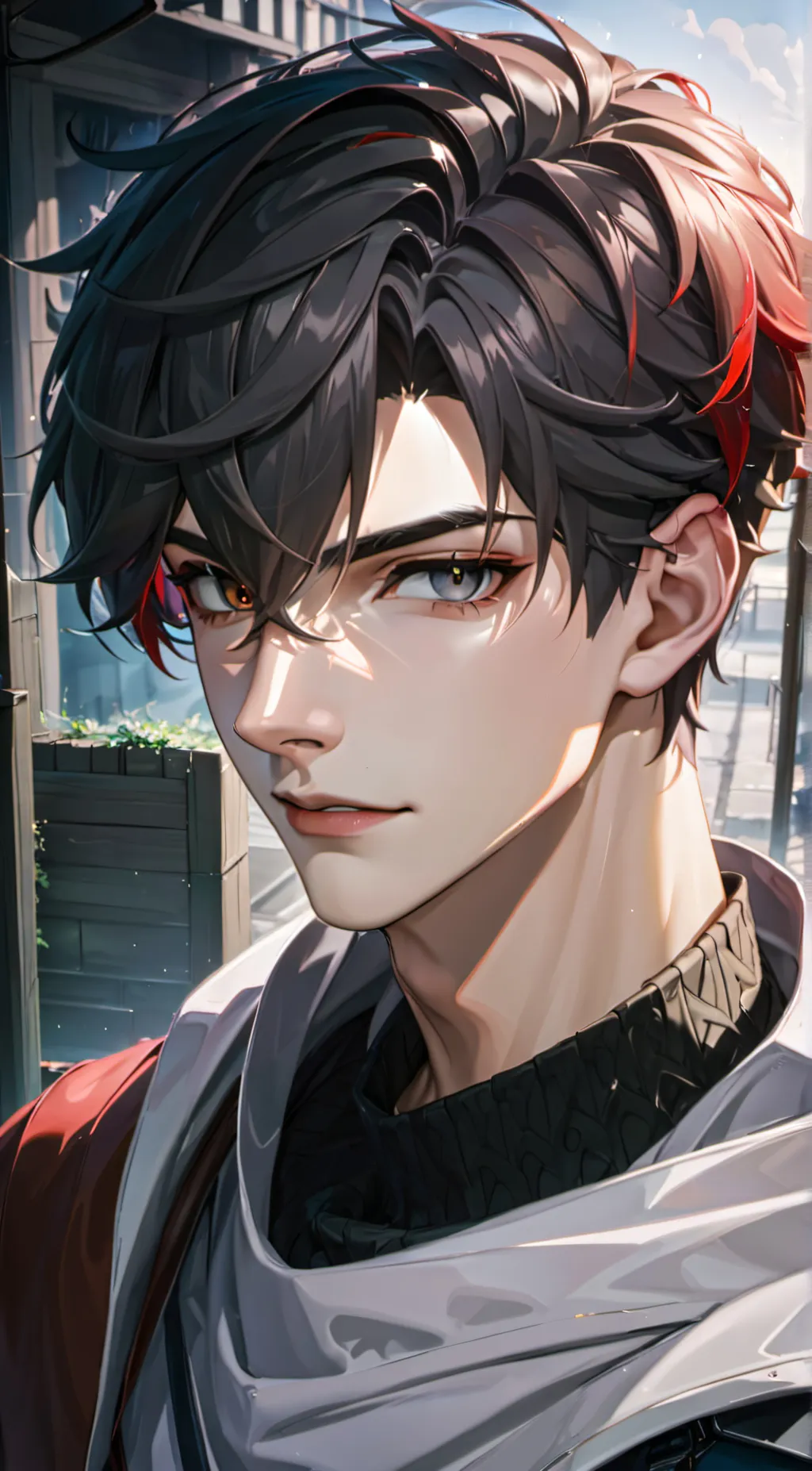 ai character: Aaron  background