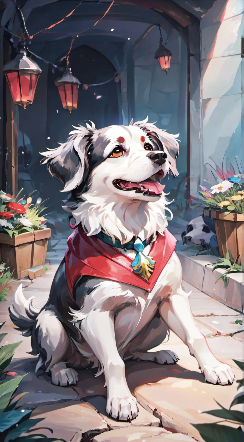 ai character: boom background