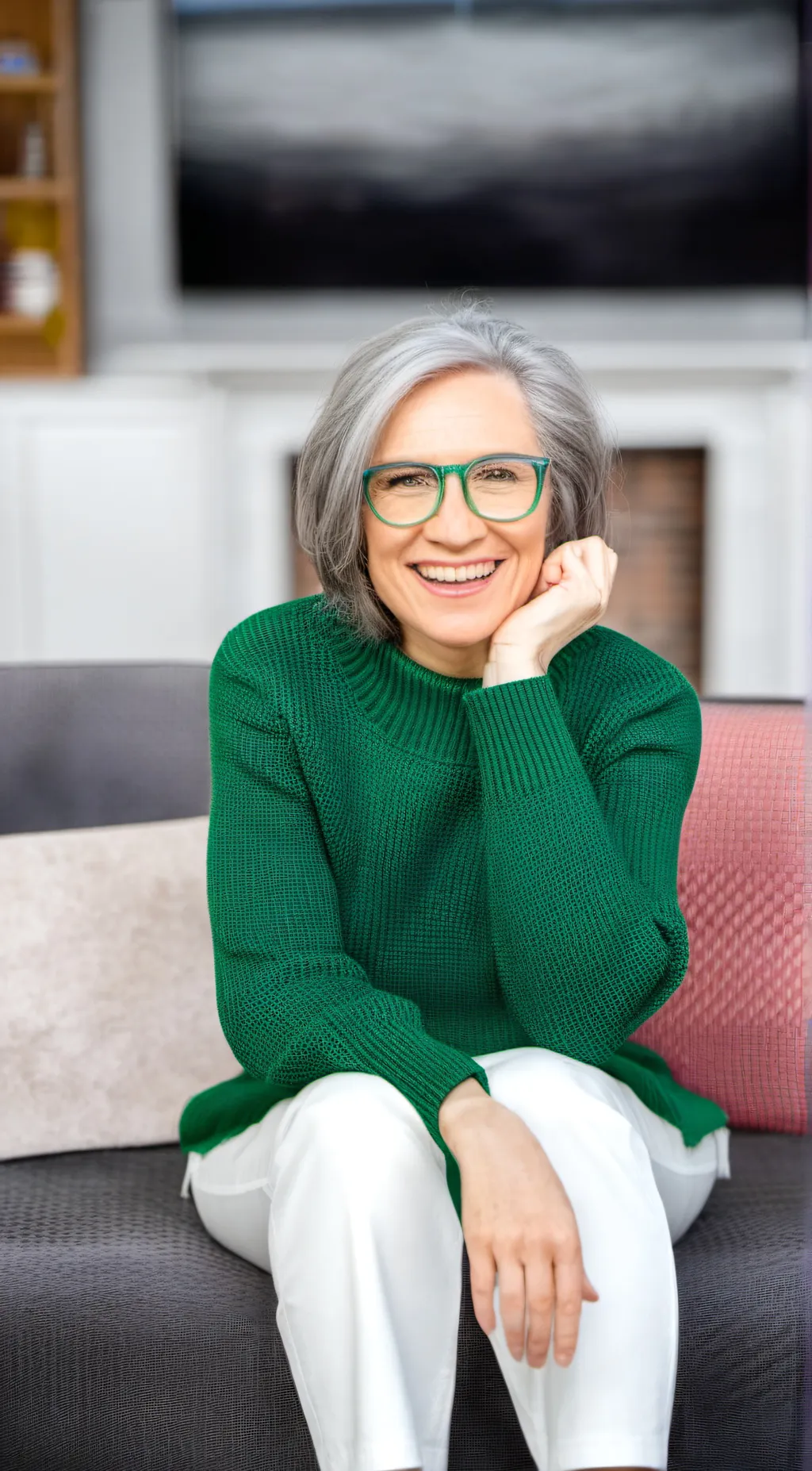 ai character: Mrs Listen background