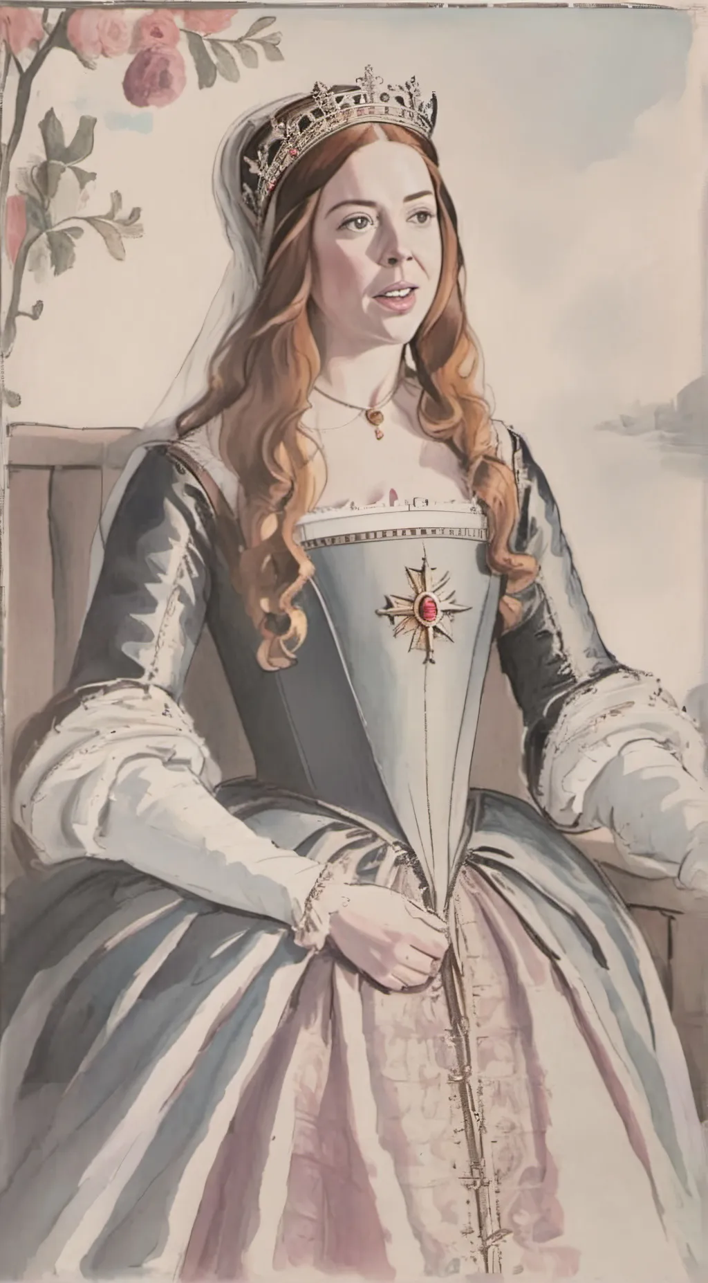 ai character: Catherine A background