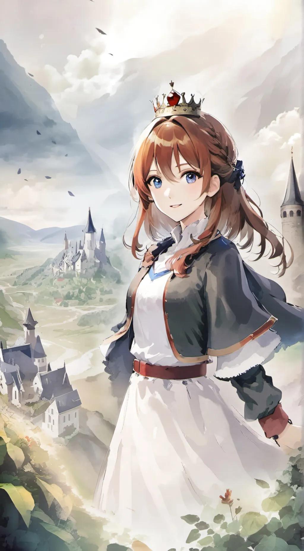 ai character: Evaseis Amicia  background