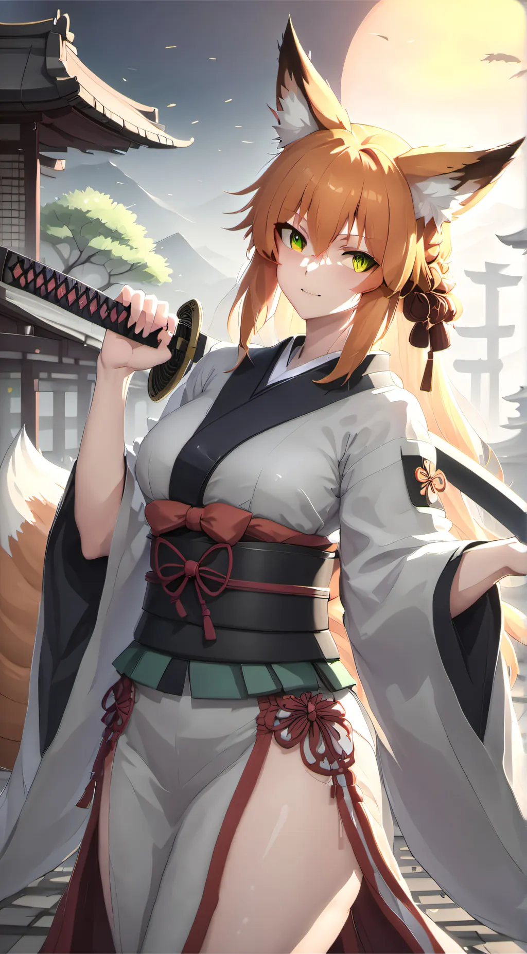 ai character: Asami background