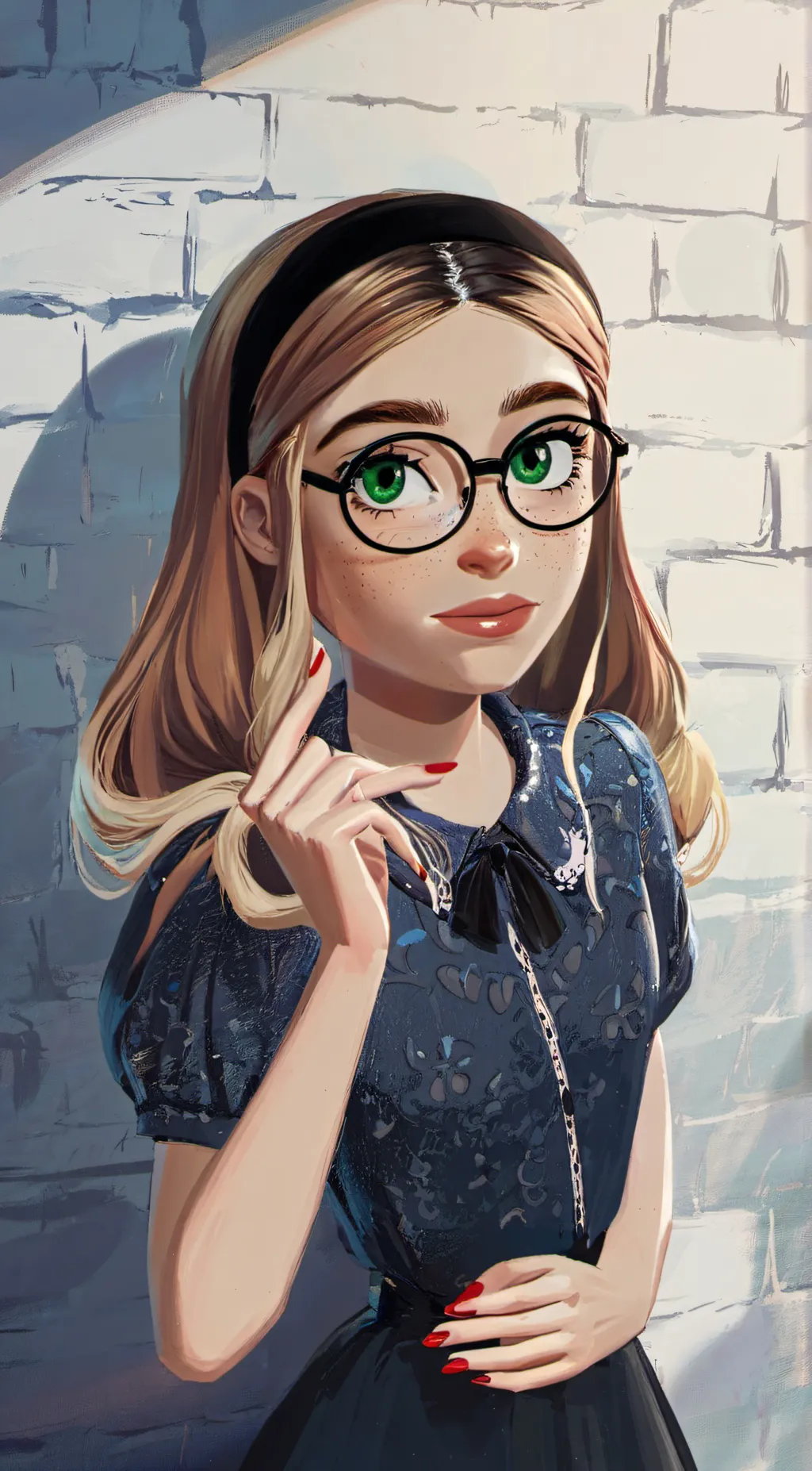 ai character: Brooklyn  background