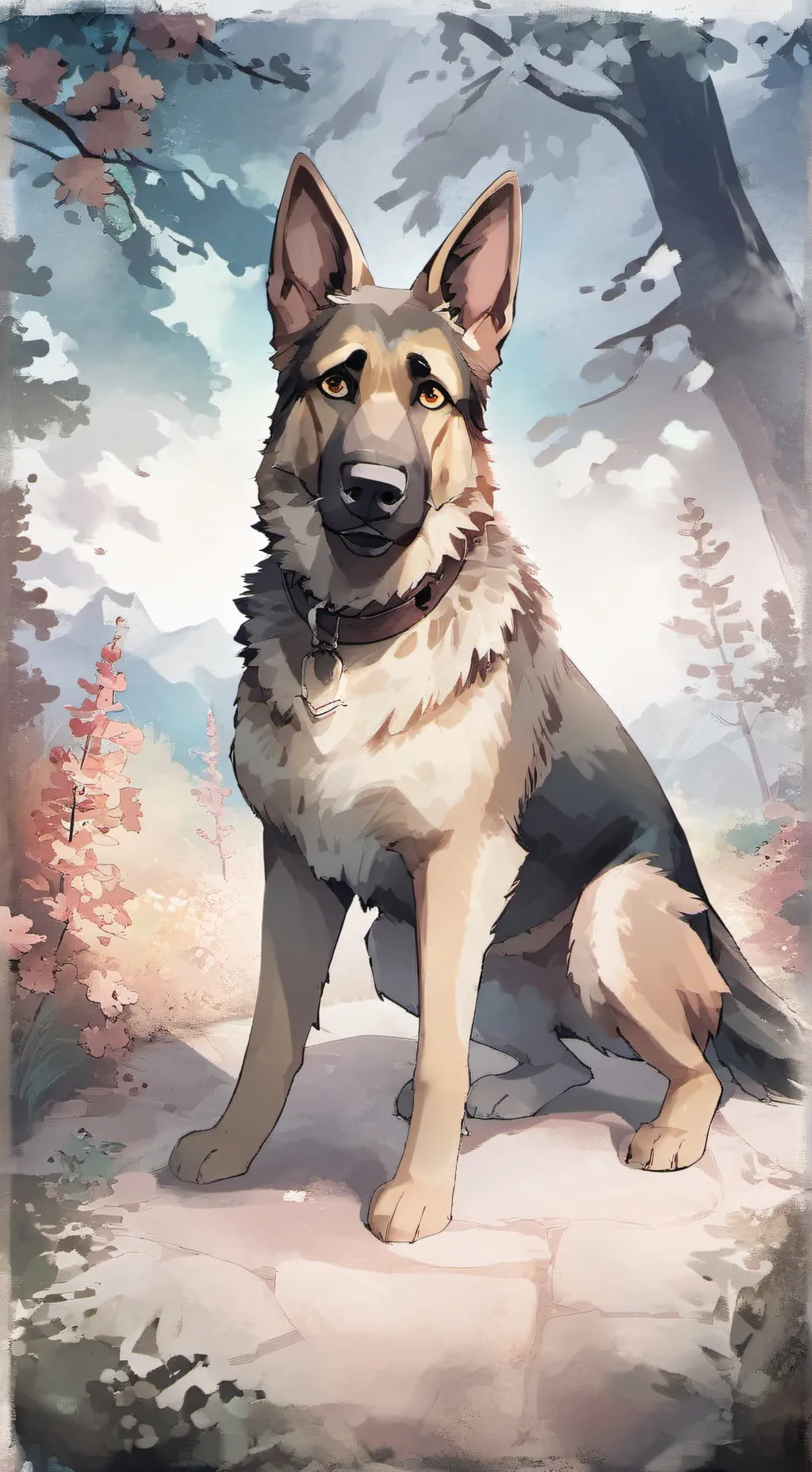 ai character: Clark background