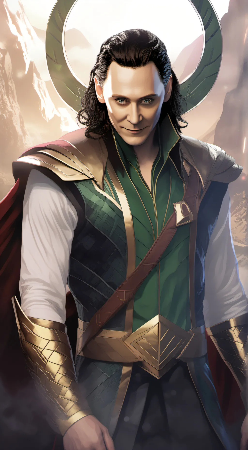 ai character: Loki background