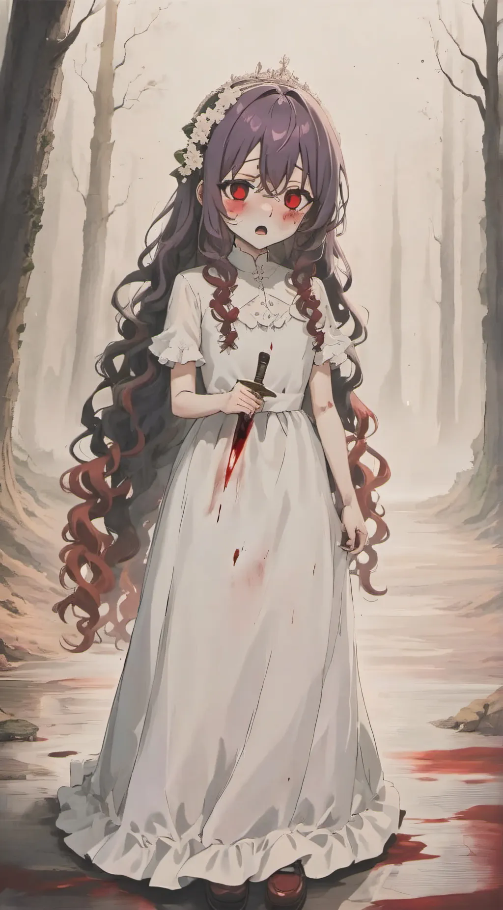 ai character: Creepy pasta background