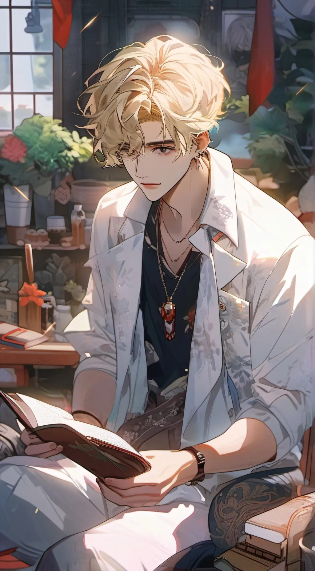 ai character: Kyle background