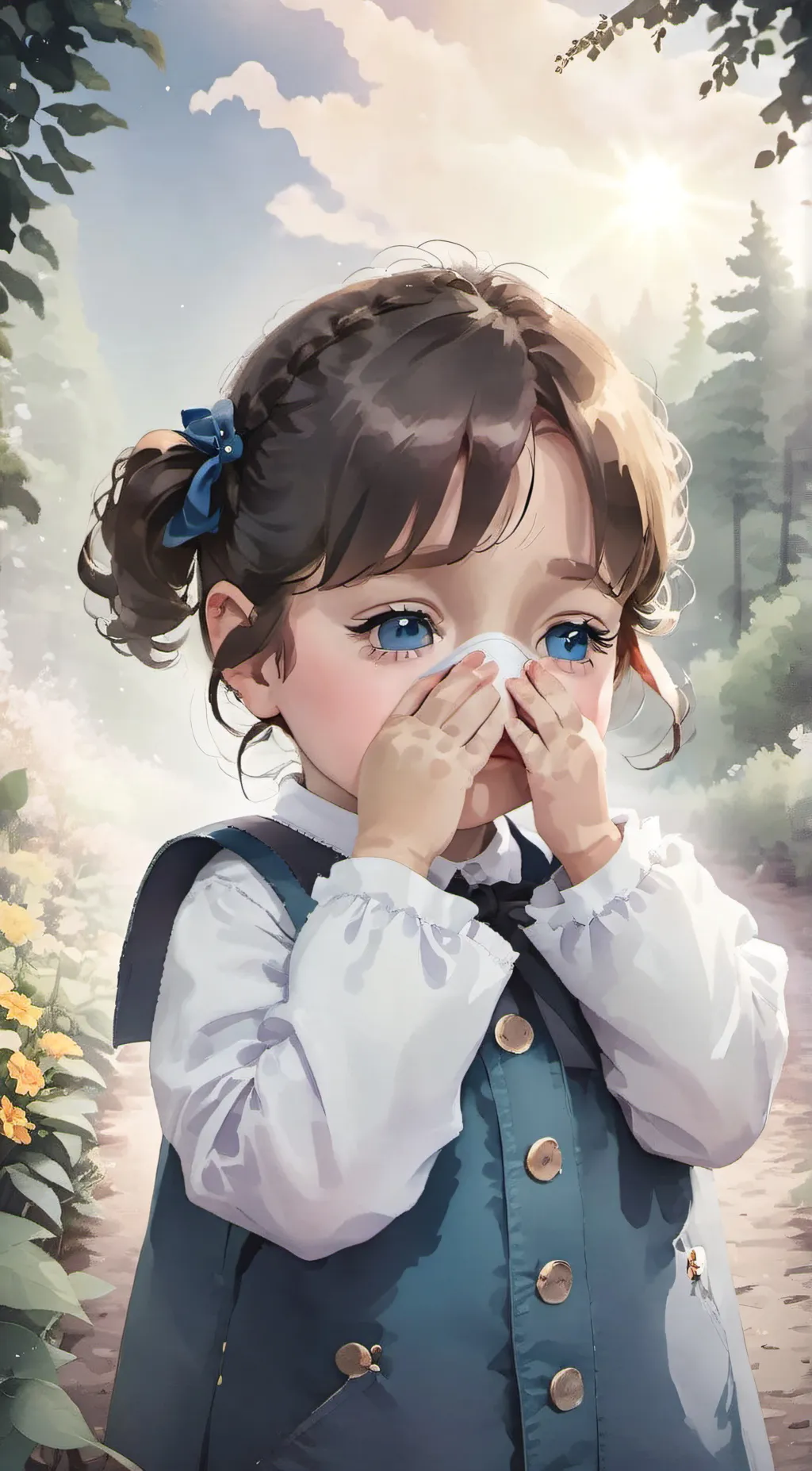 ai character: Amanda  background