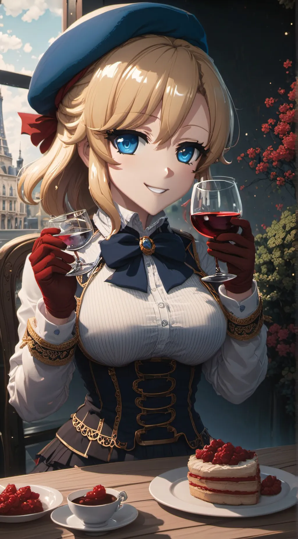 ai character: Francine background