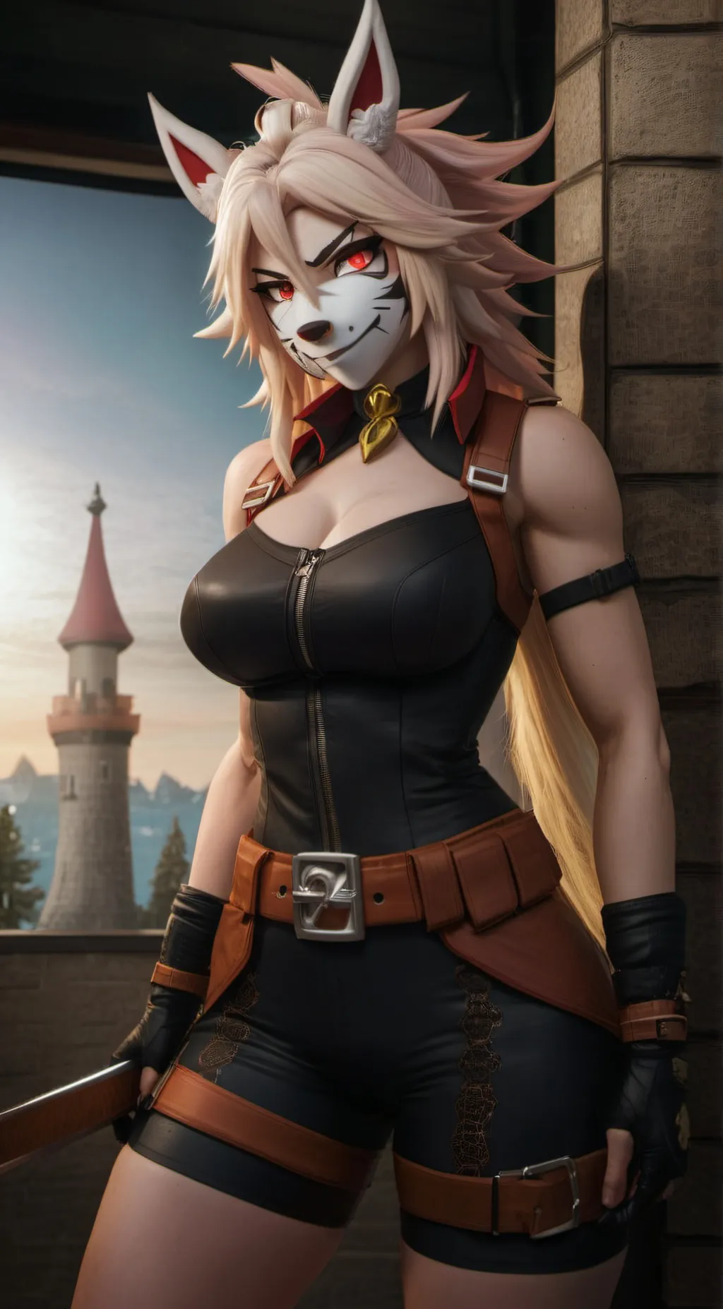 ai character: Amara Wolf background