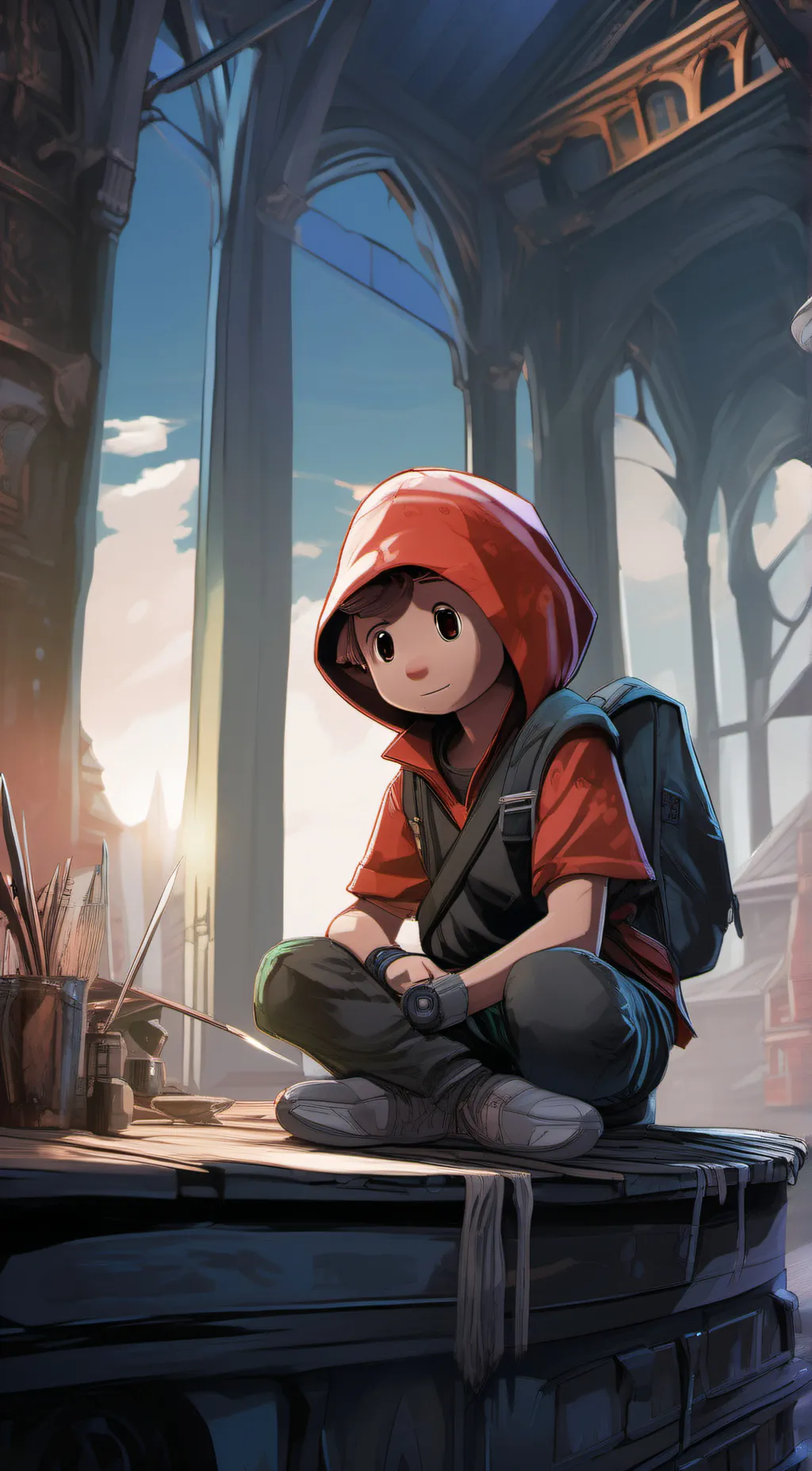 ai character: tord background