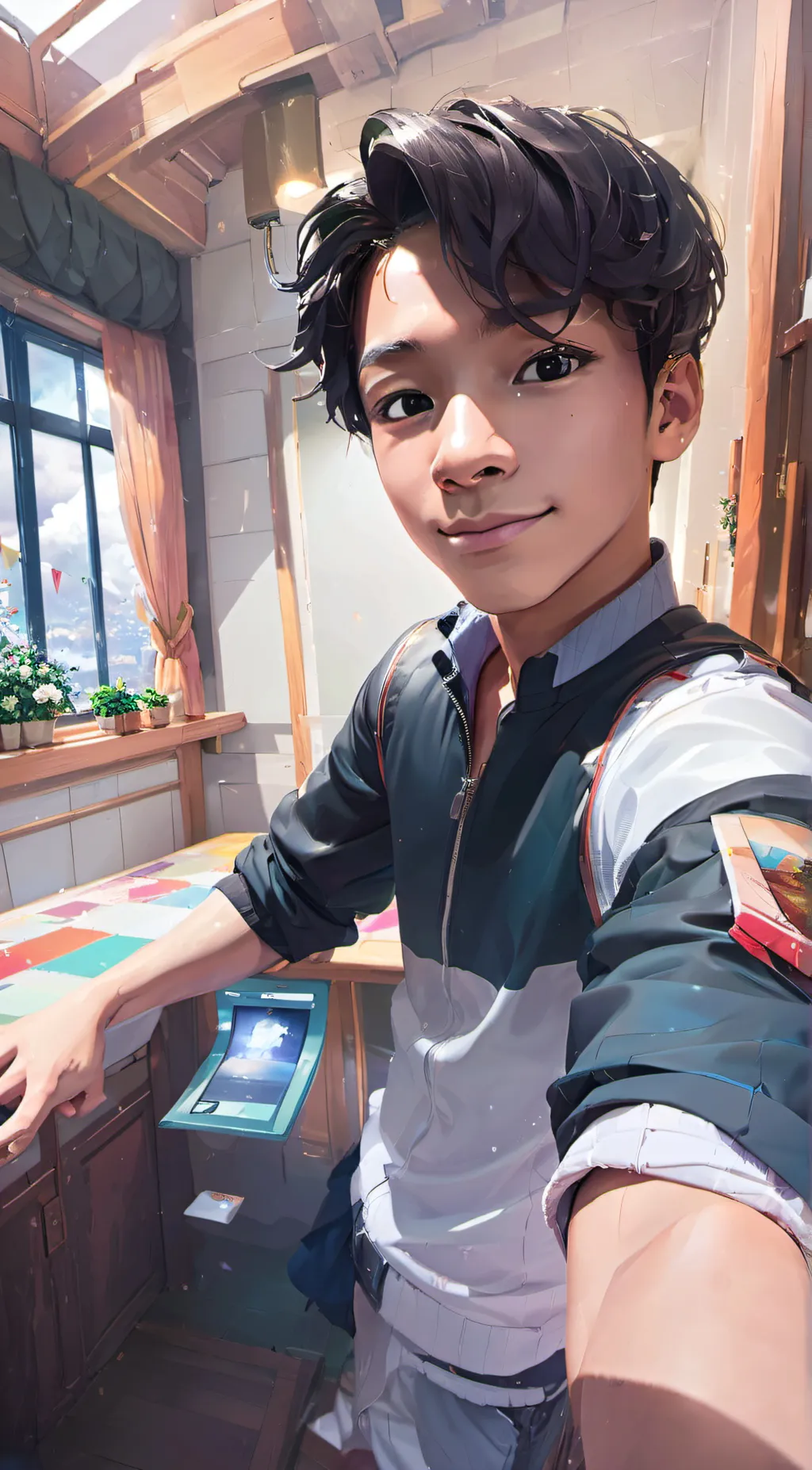 ai character: Jade background