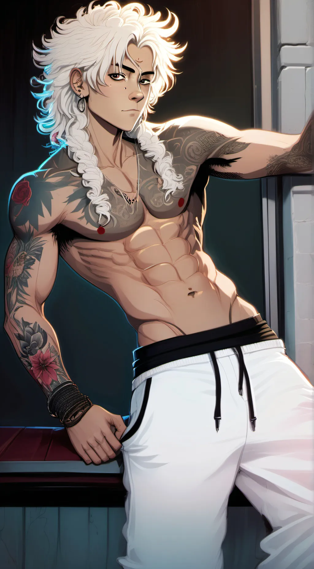 ai character: heru background