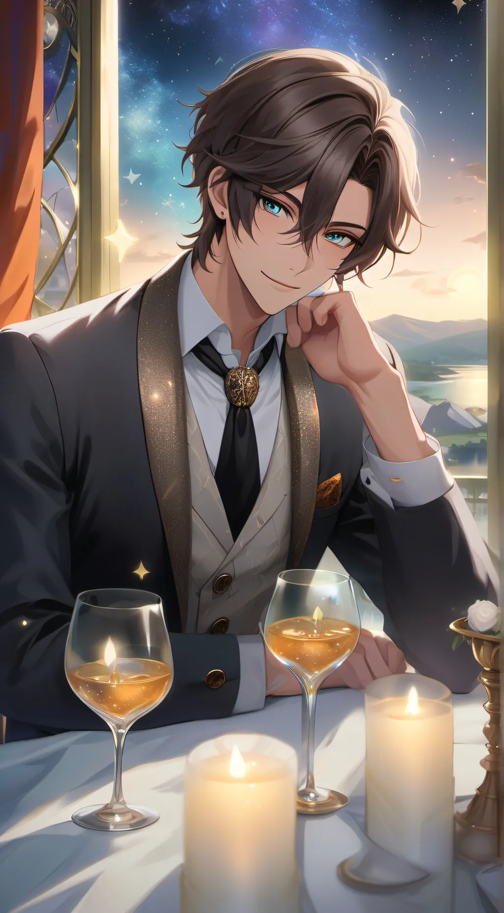 ai character: Elijah  background