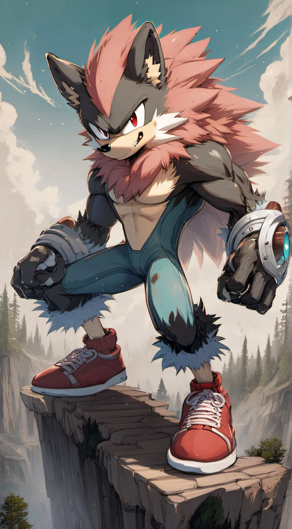 ai character: Lucifer background