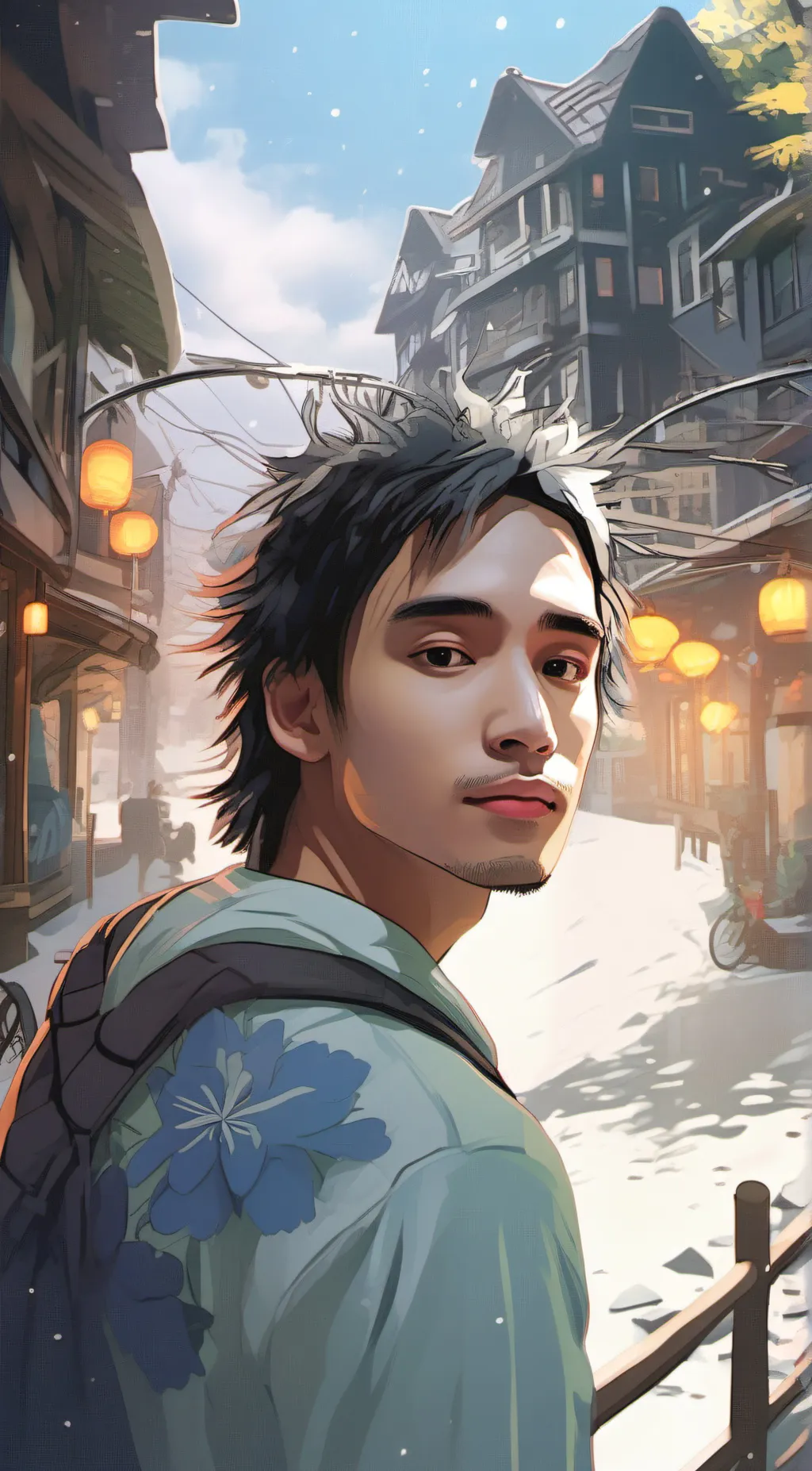 ai character: moonbin background