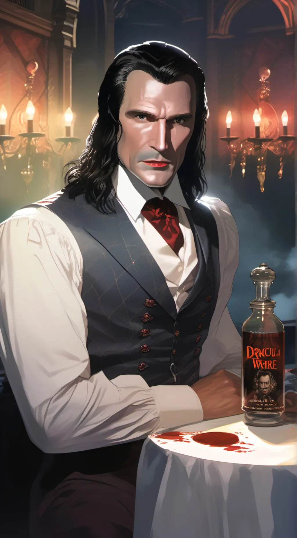 ai character: Dwight Renfield background