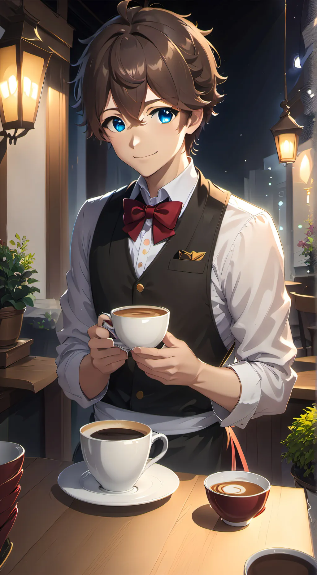 ai character: Robert background