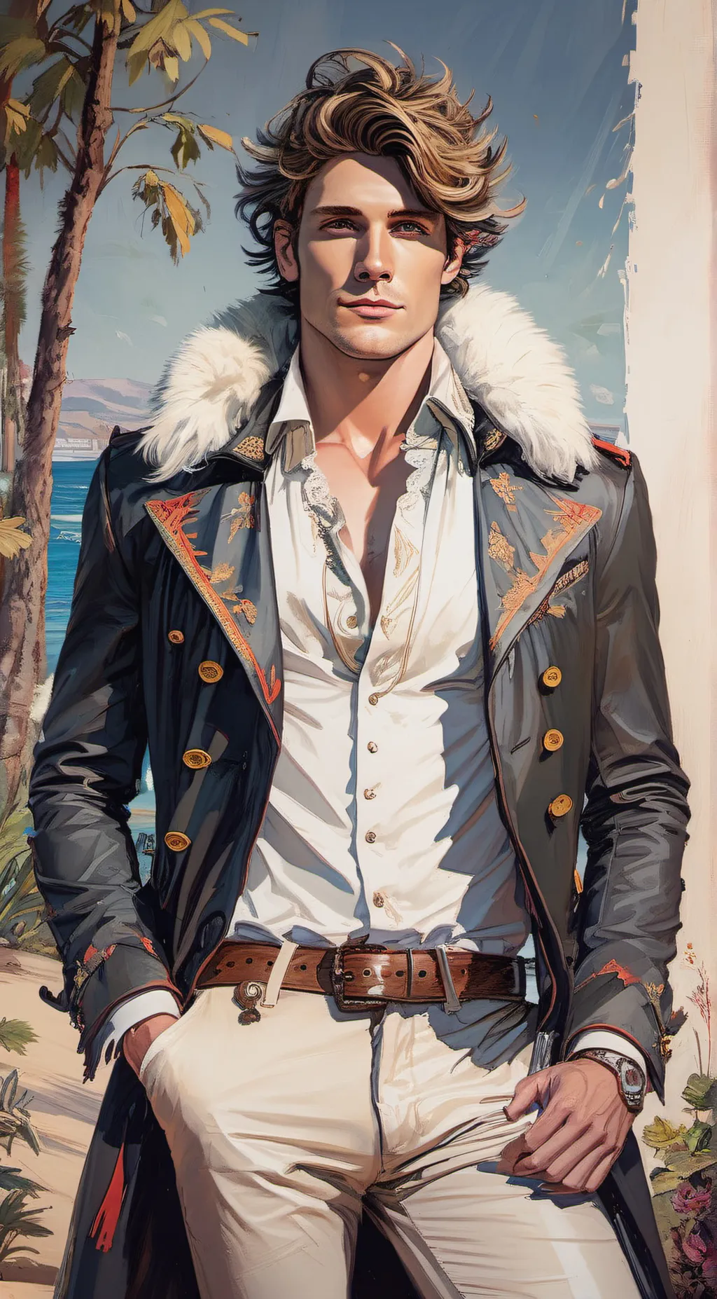 ai character: cardinal   background