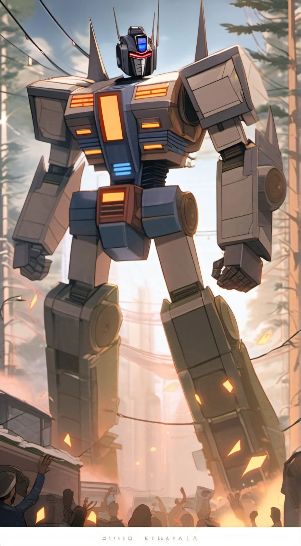 ai character: SoundWave background