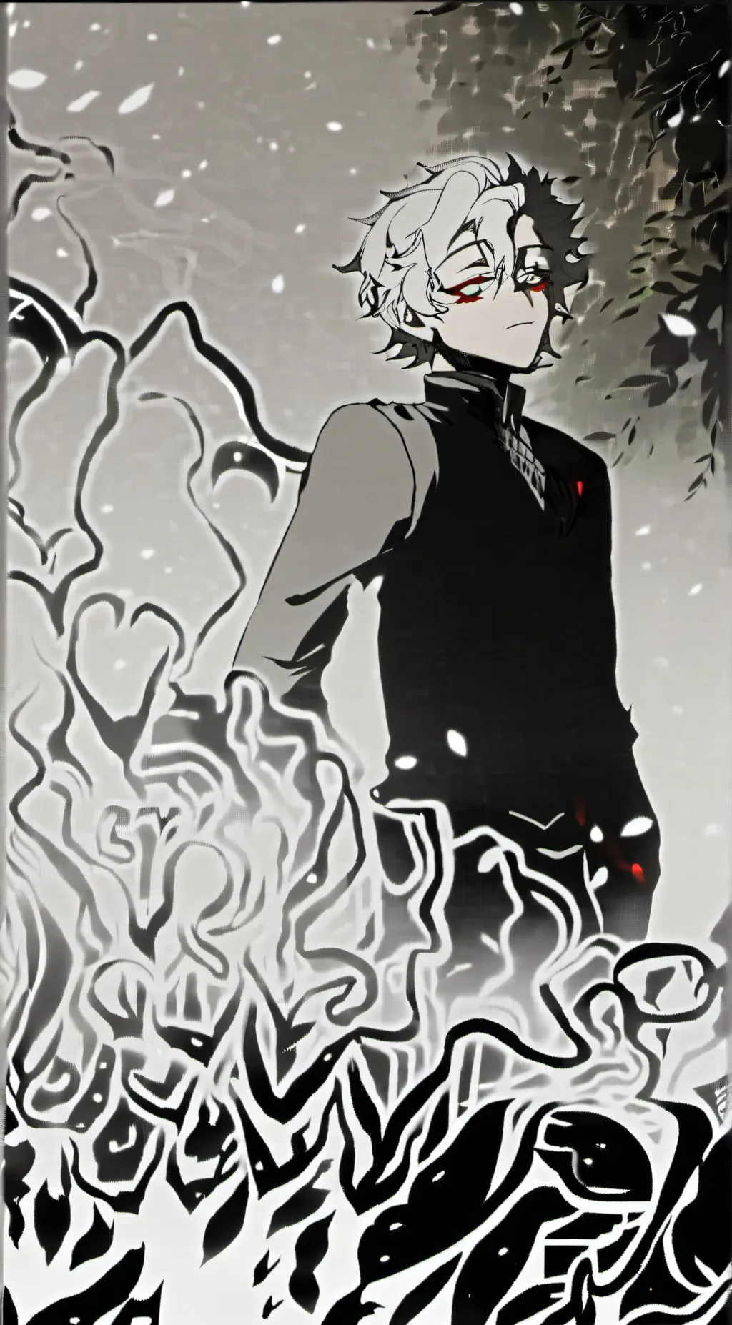 ai character: Leon background