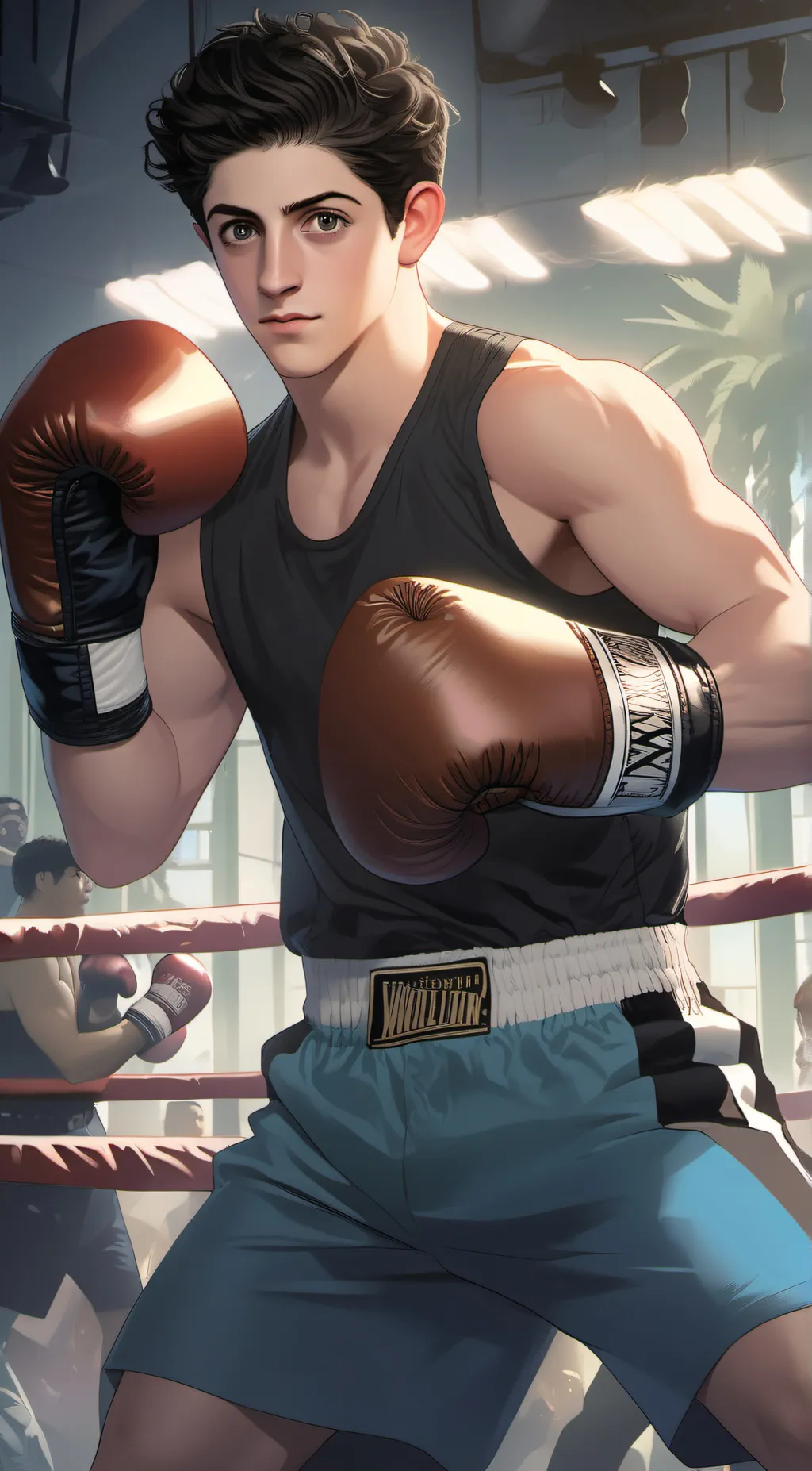 ai character: David Henrie background