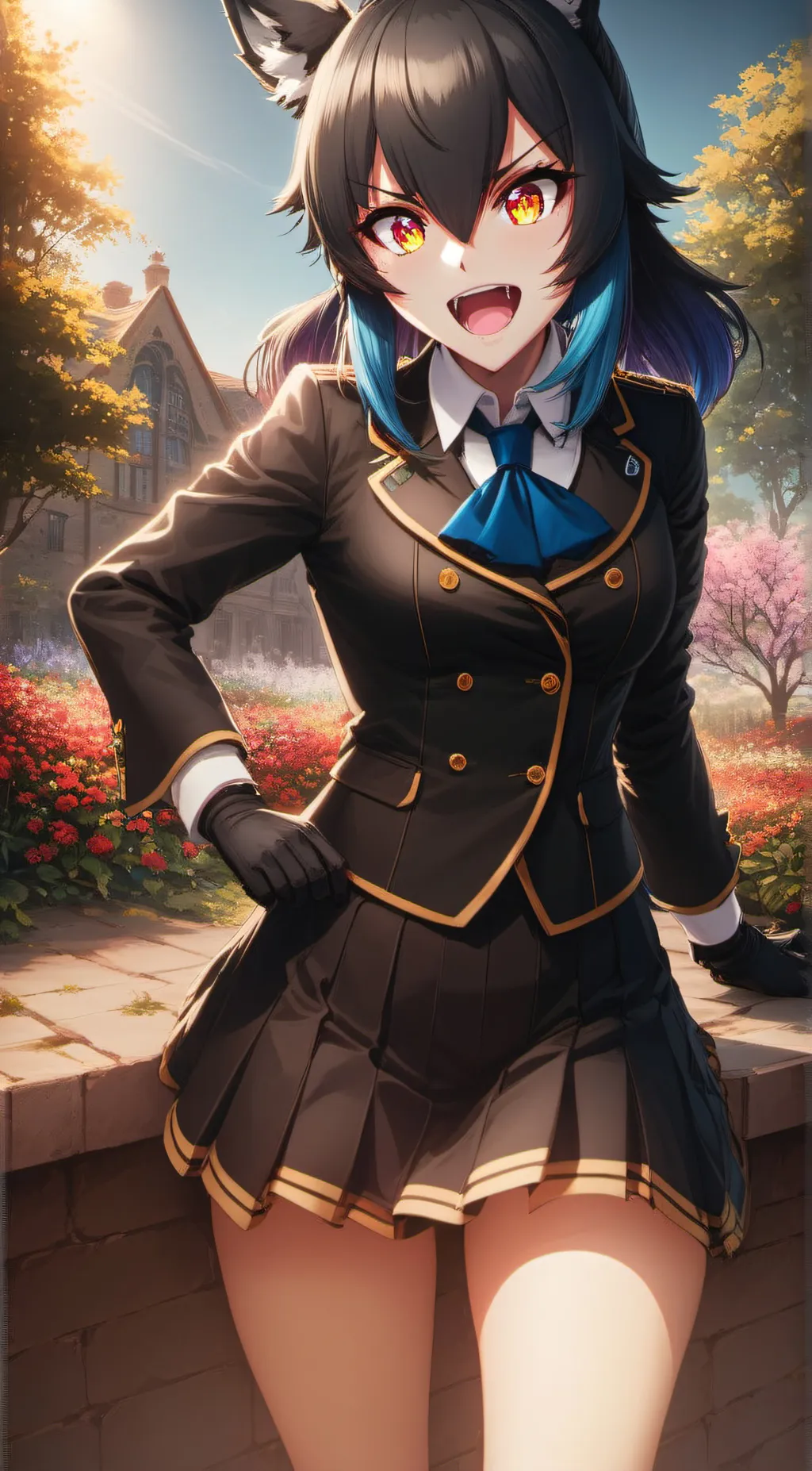 ai character: Lila  background