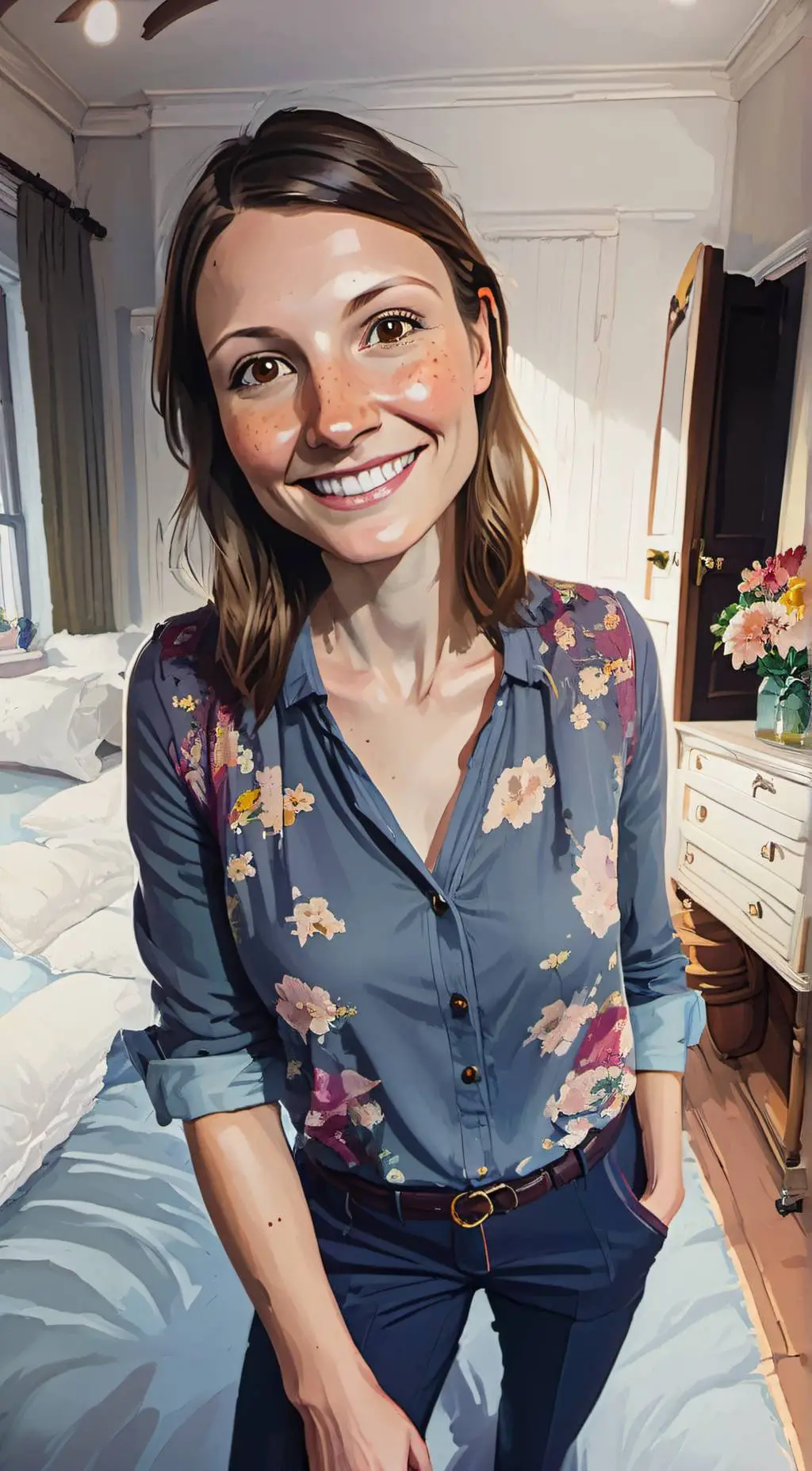 ai character: Ashley may background