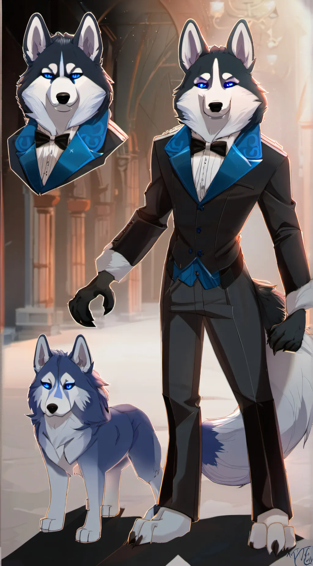 ai character: Viff background