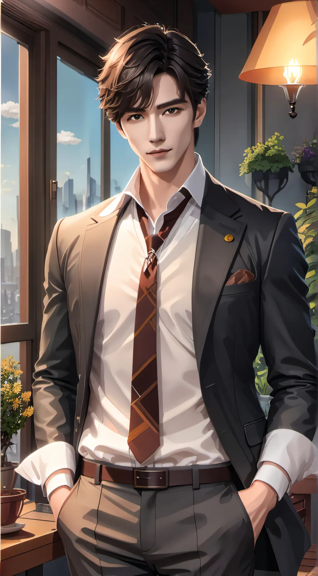 ai character: Matthew  background