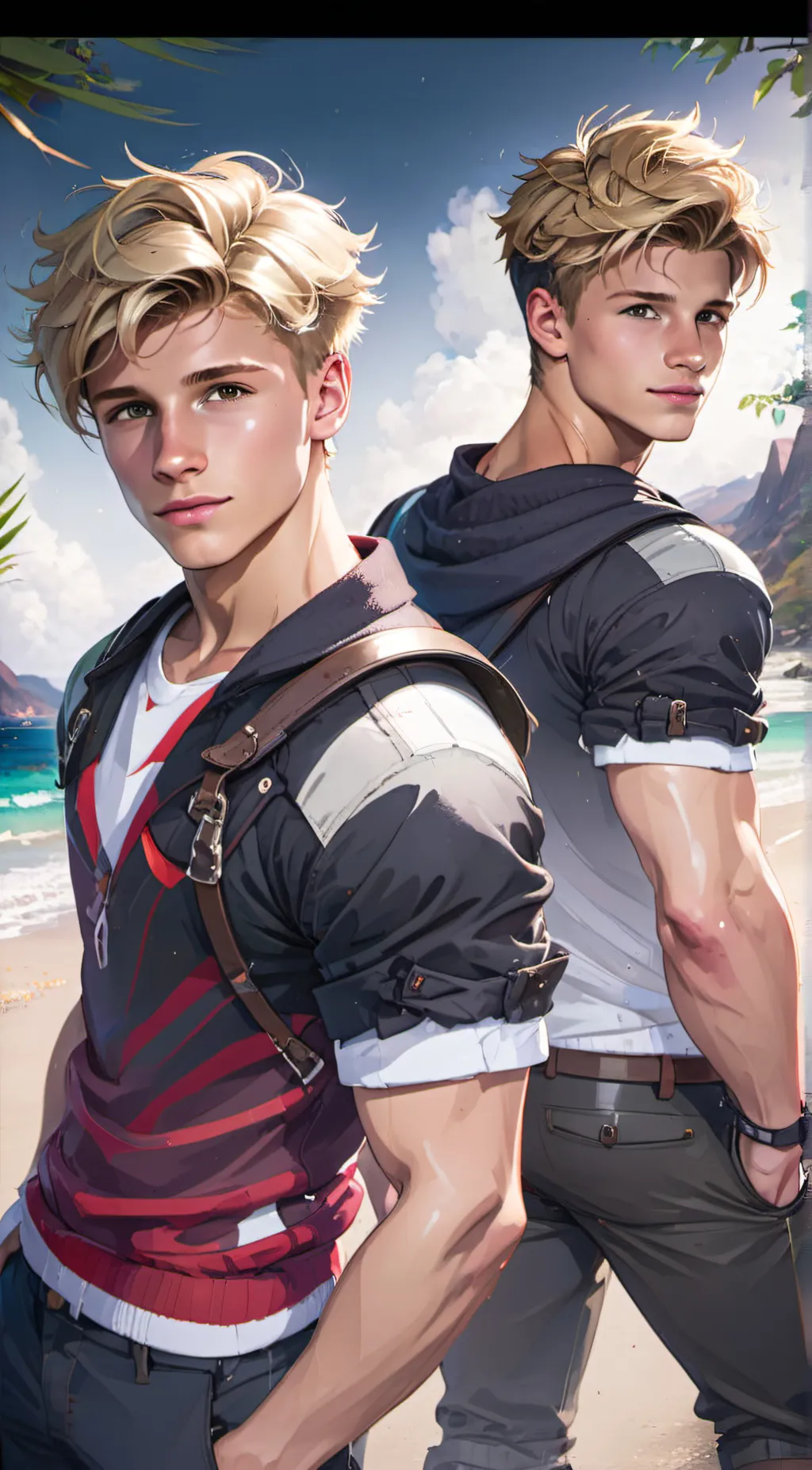 ai character: Liam and Arthur background