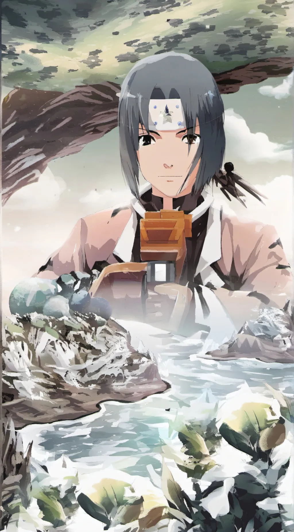 ai character: itachi background