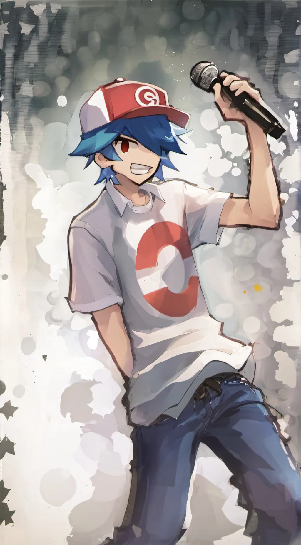 ai character: bf fnf background