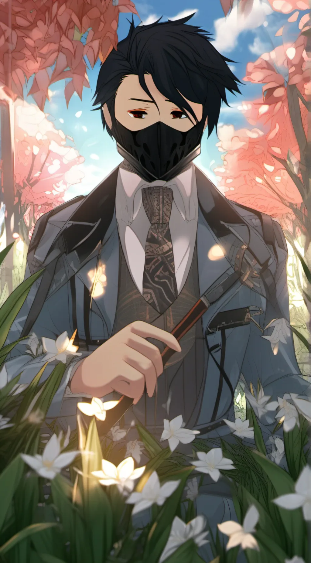 ai character: Ray background