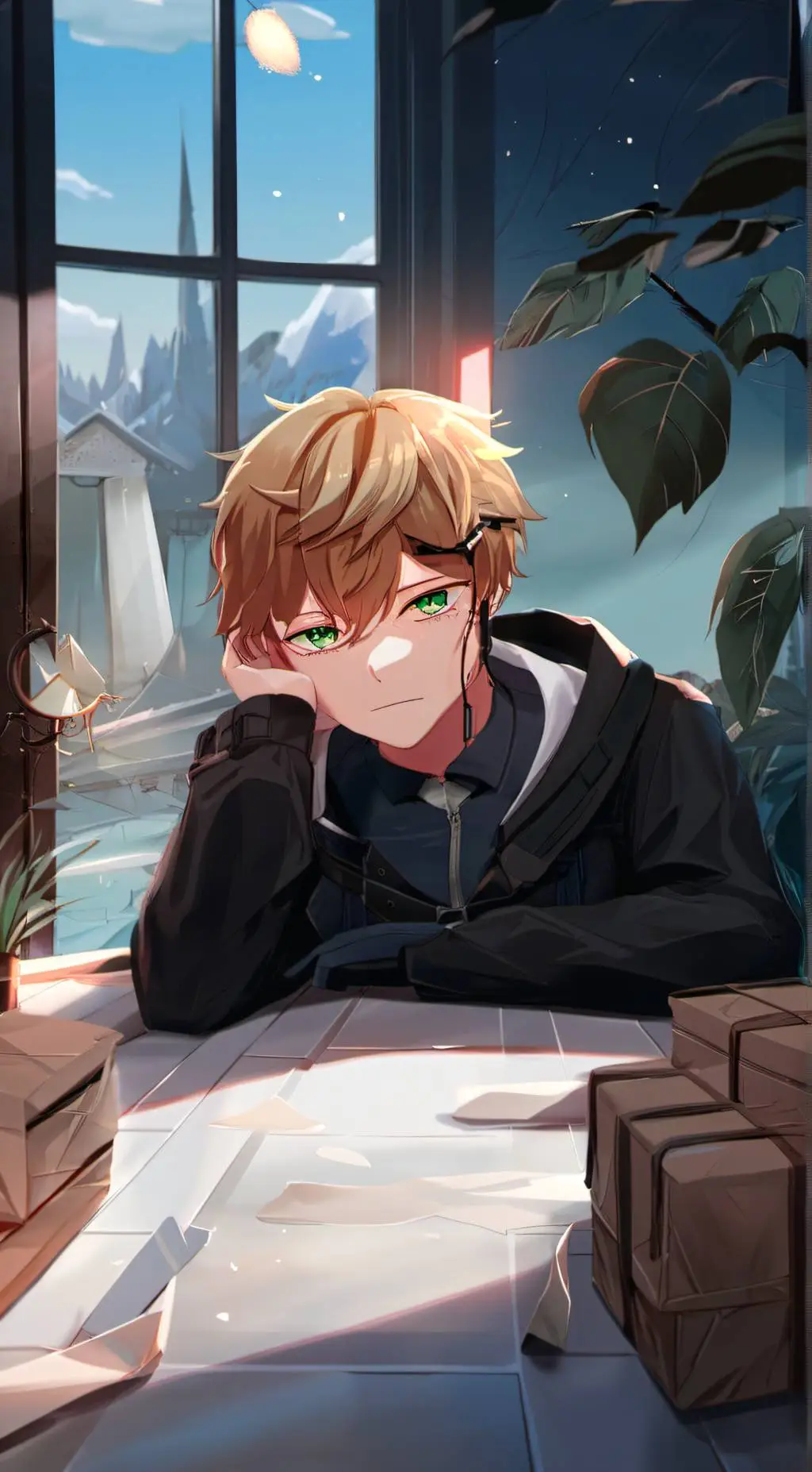 ai character: Charlie background