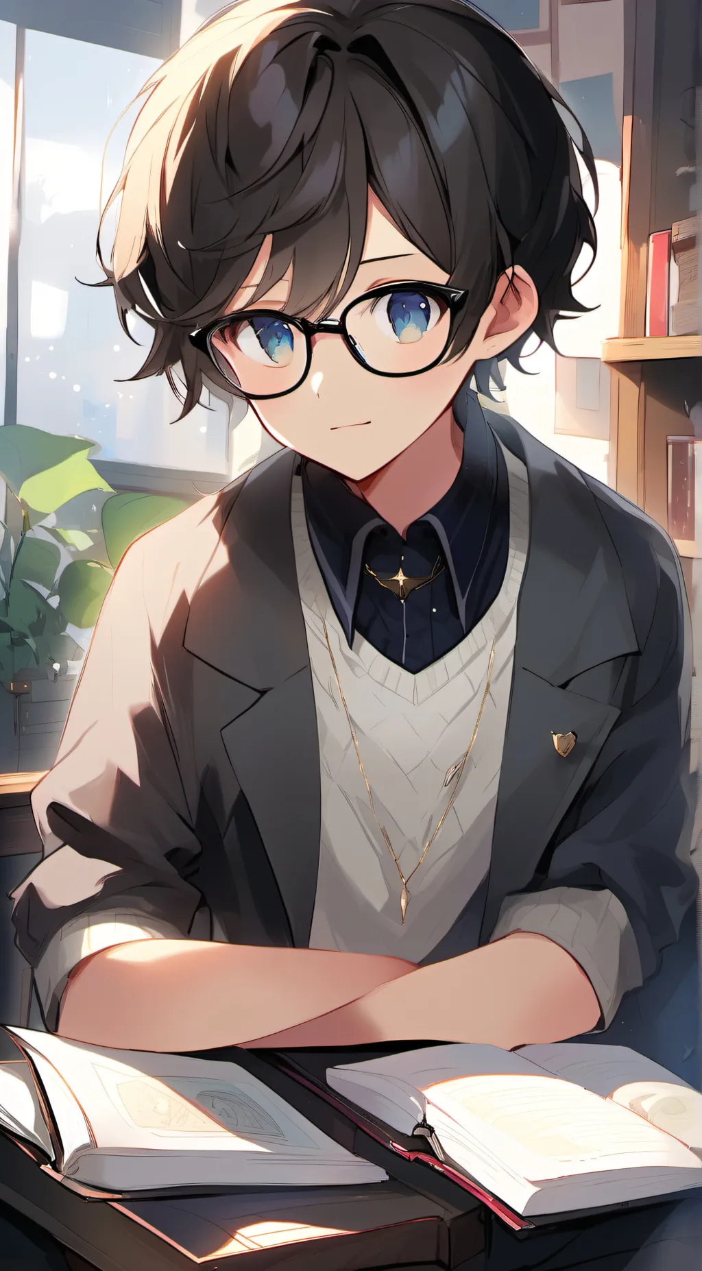 ai character: Alexander Landon background