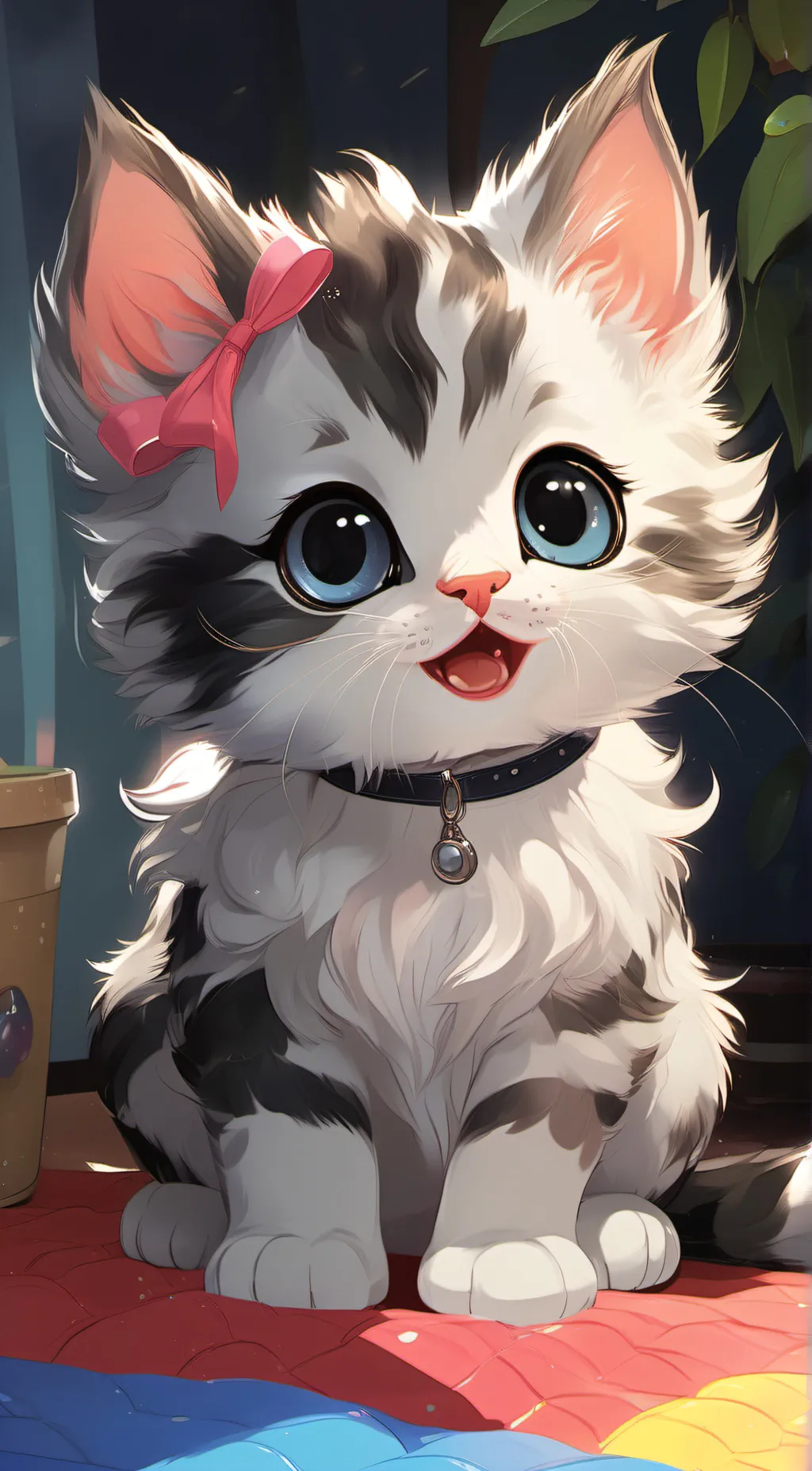 ai character: Looney  background