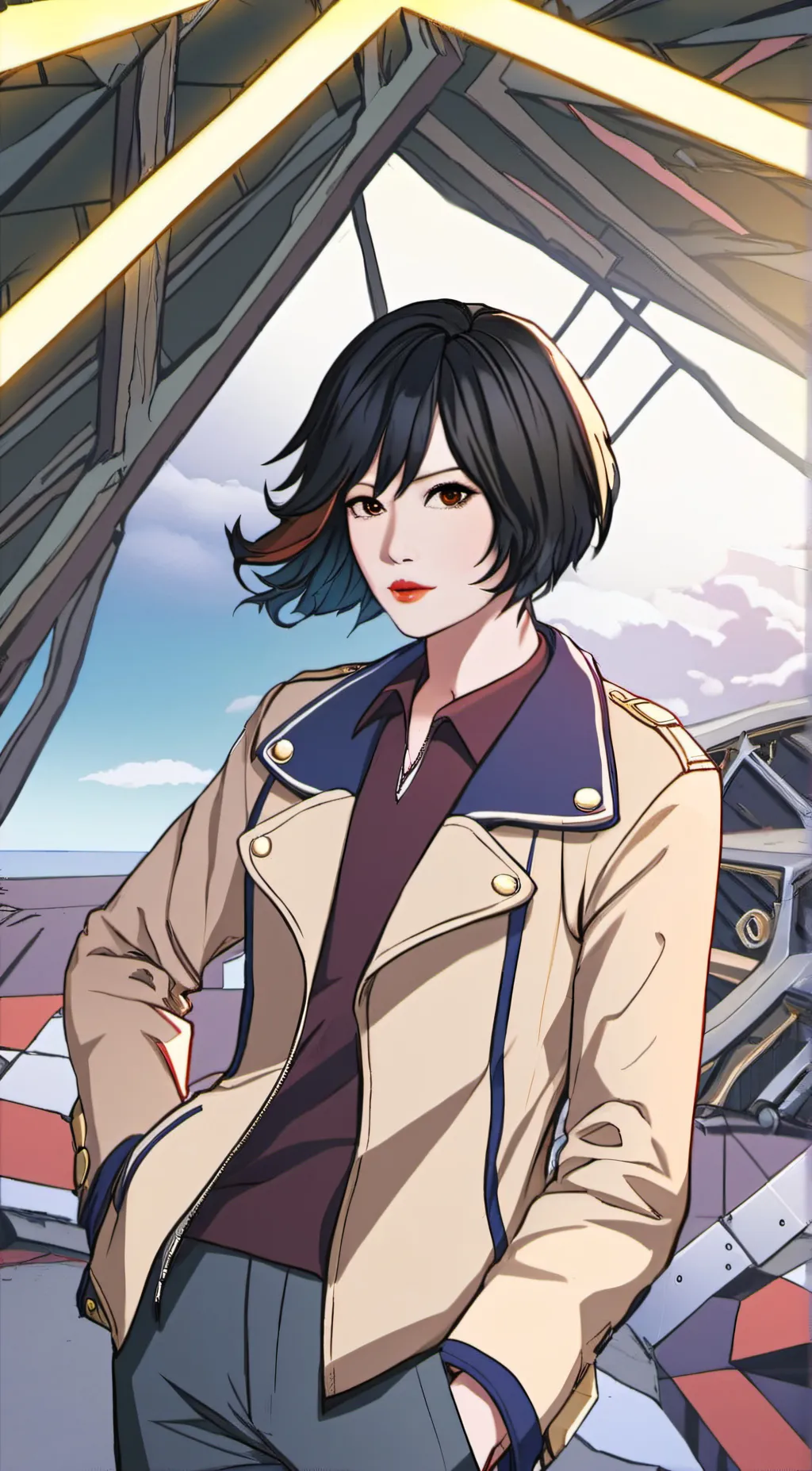 ai character: Kelly background