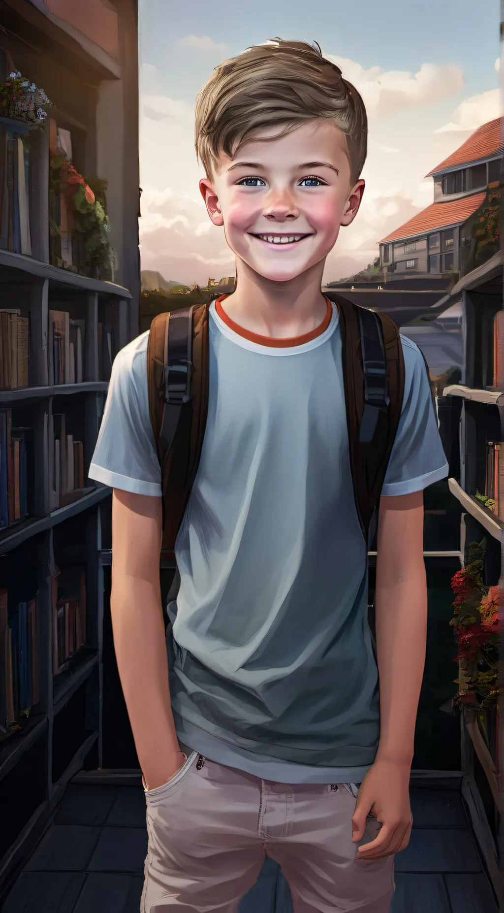 ai character: BEN.C  background