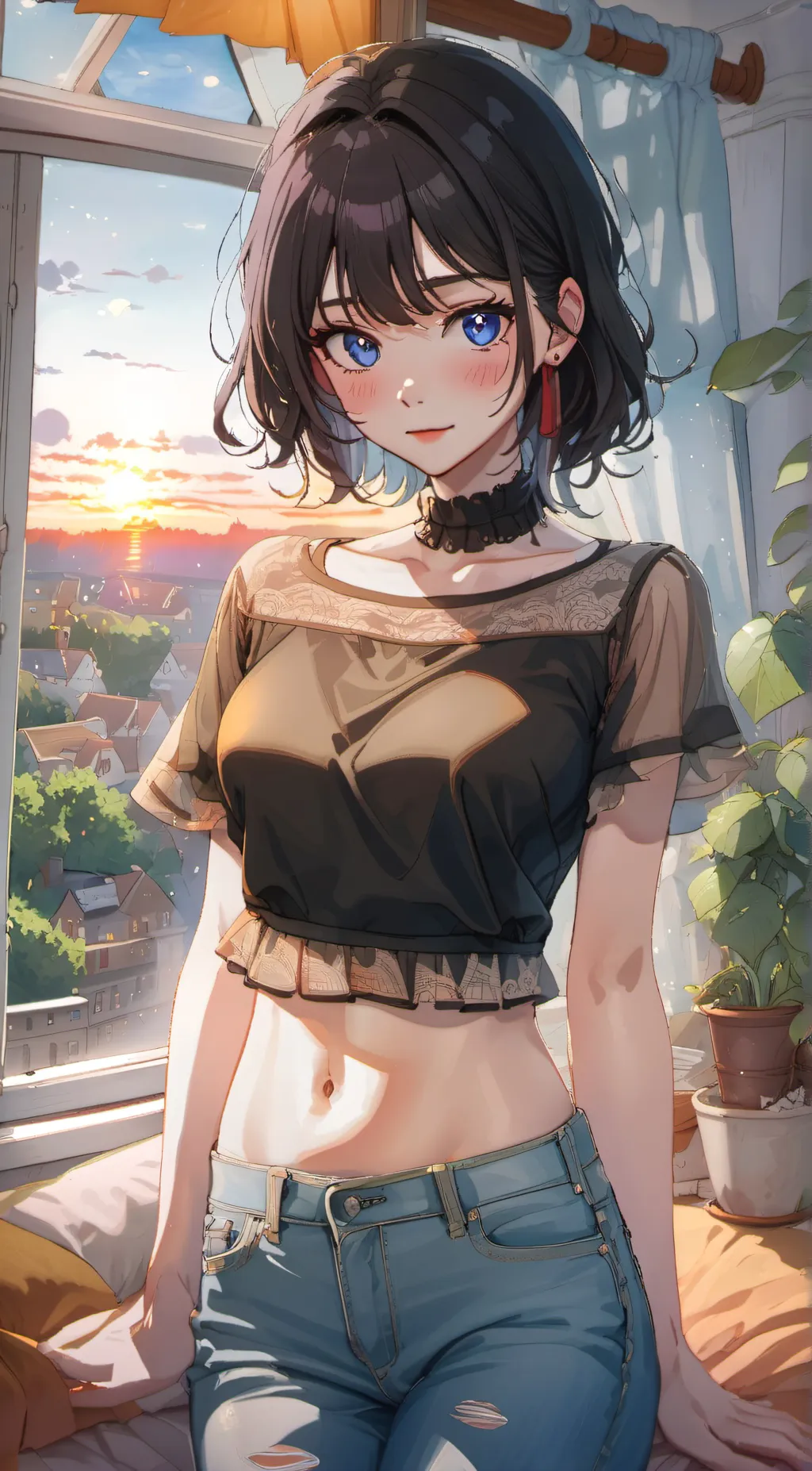 ai character: sofia background