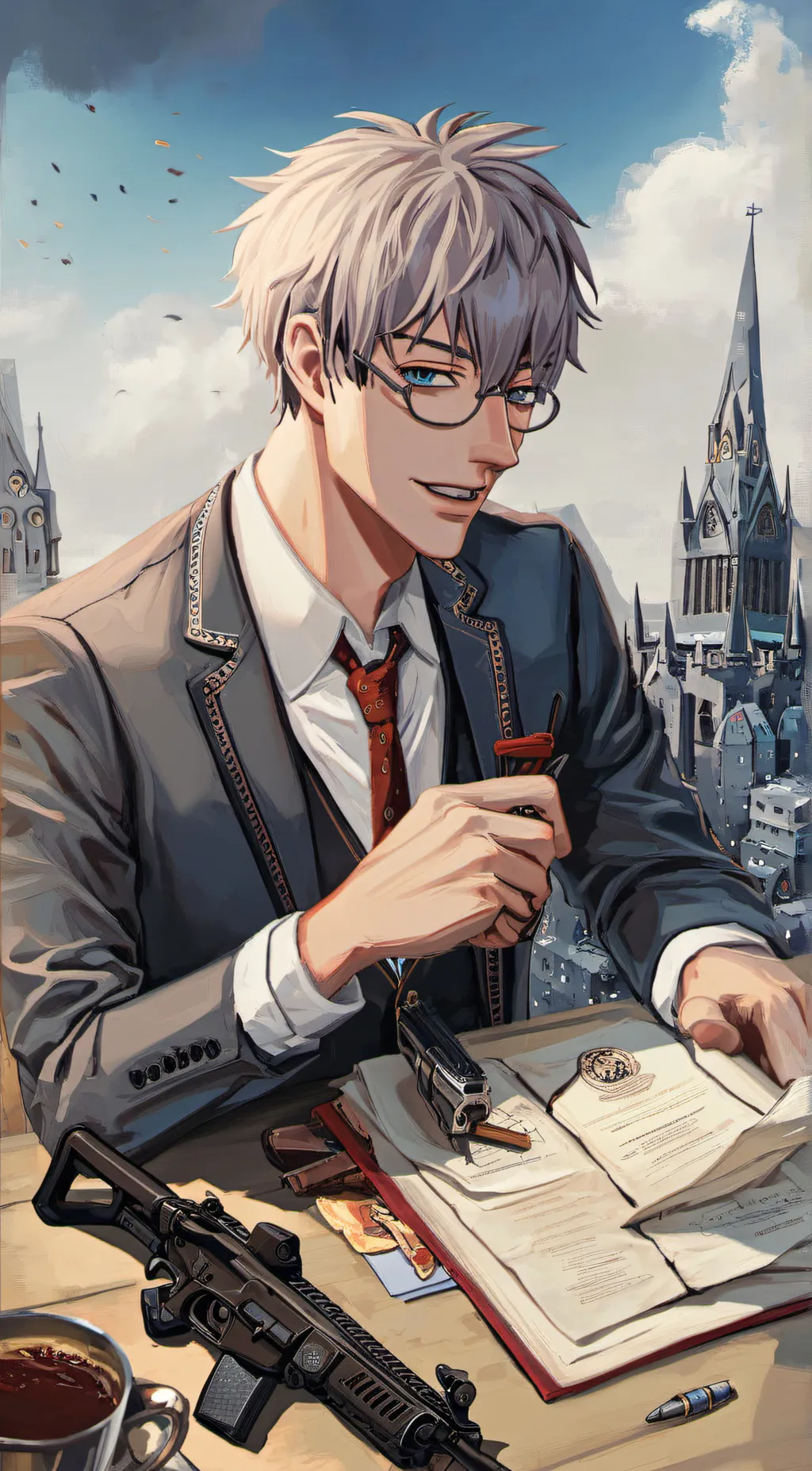 ai character: Jake background