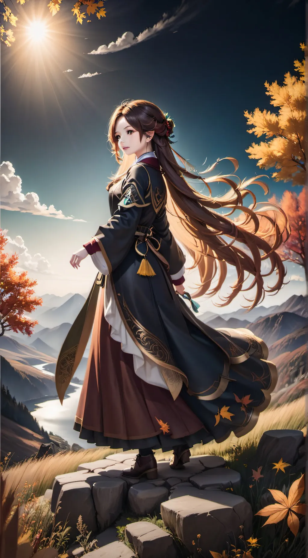 ai character: Ashley background