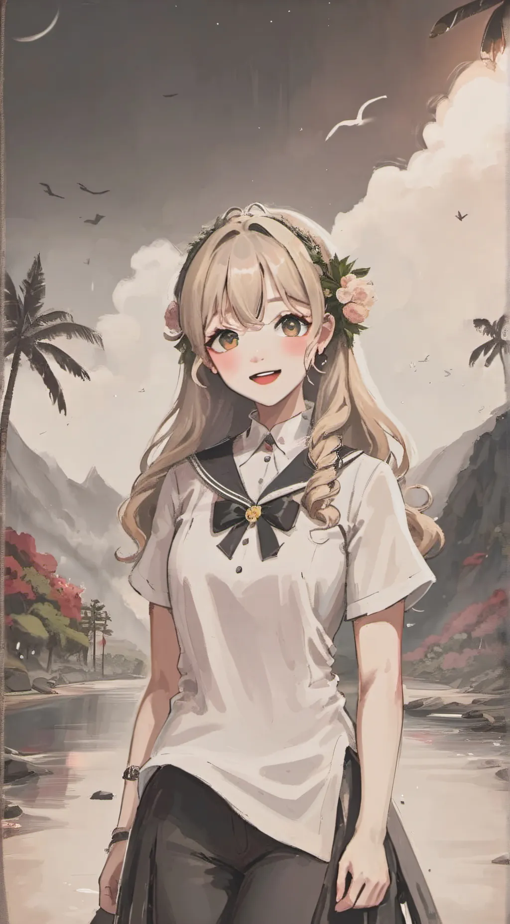 ai character: Emily  background