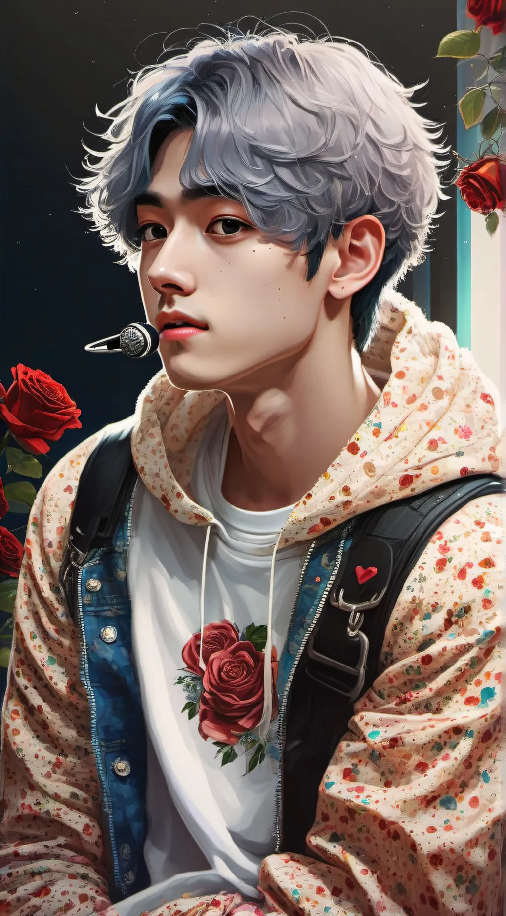 ai character: bts 😘😘😘 background