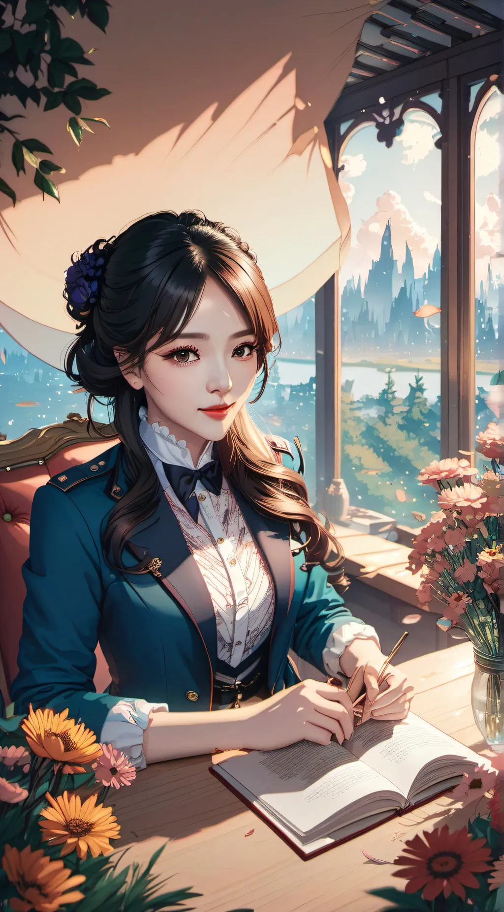 ai character: Penìa background