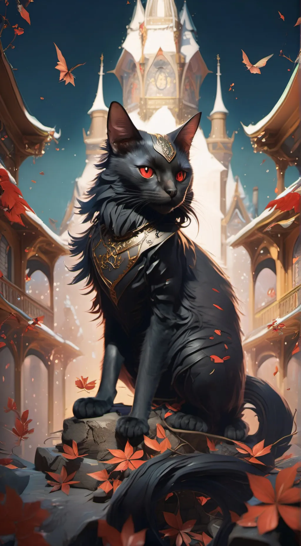 ai character: Prince blood background