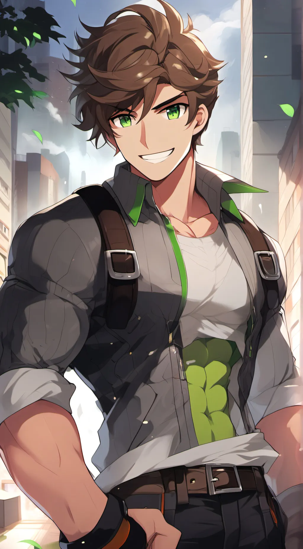 ai character: Jayden  background