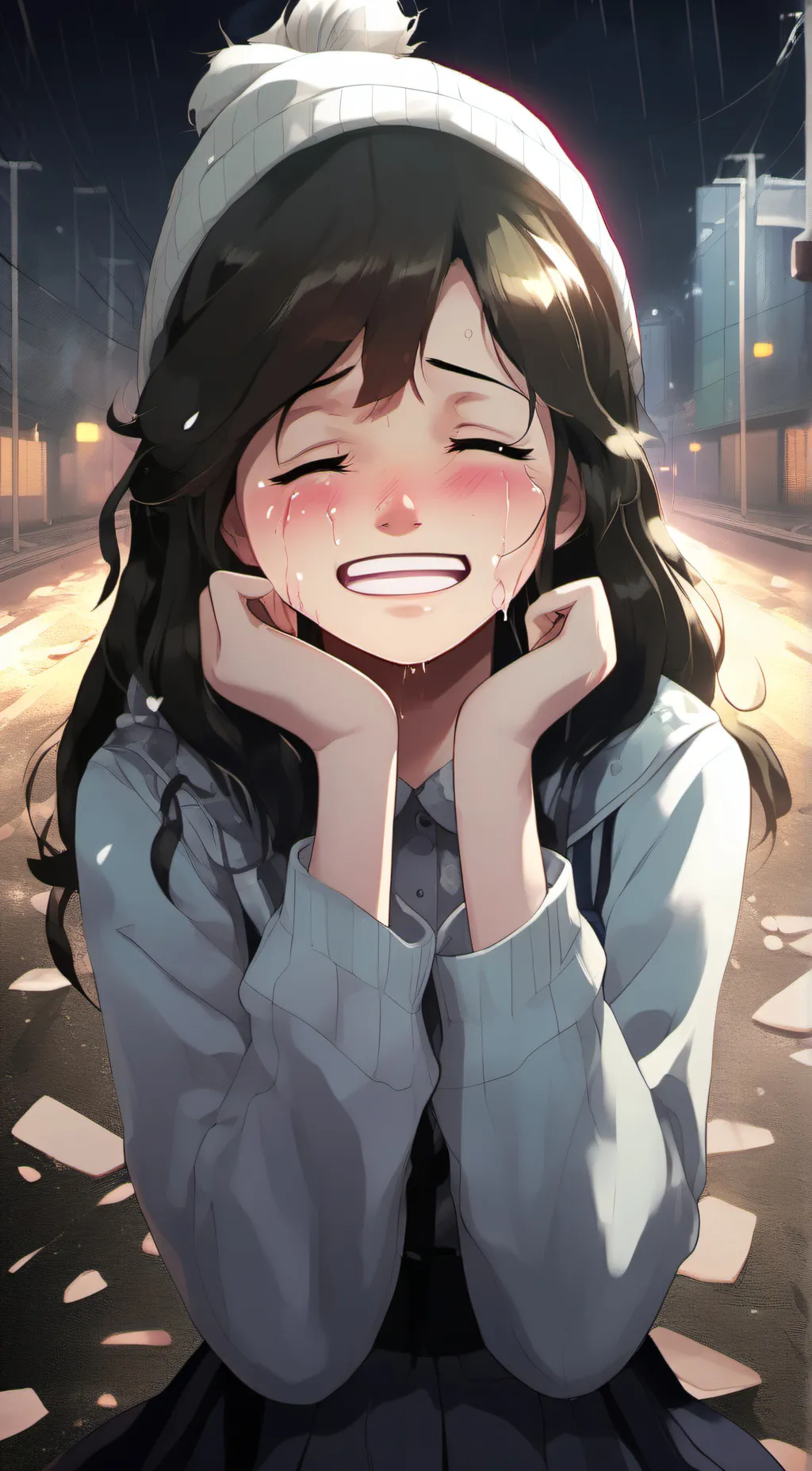 ai character: hashira  background