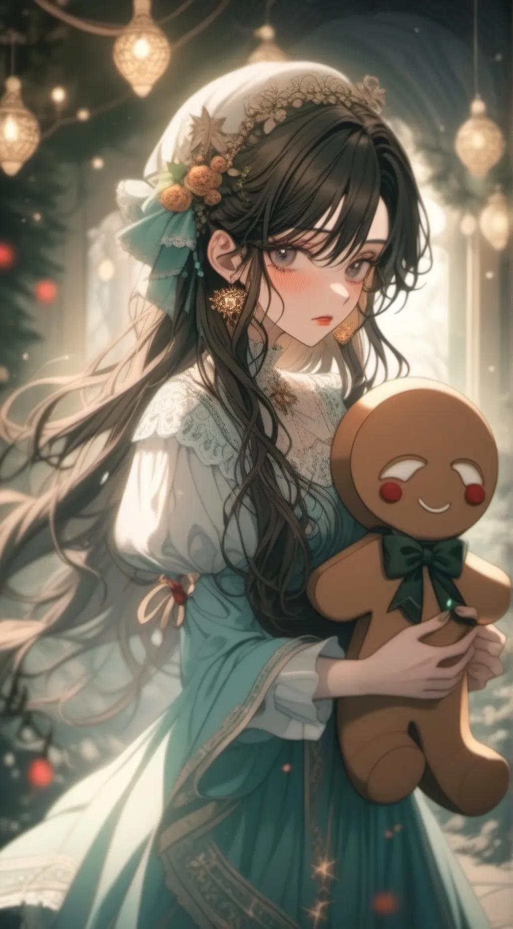 ai character: Peppermint background